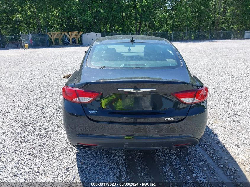 2015 Chrysler 200 S VIN: 1C3CCCBG4FN518645 Lot: 39379520