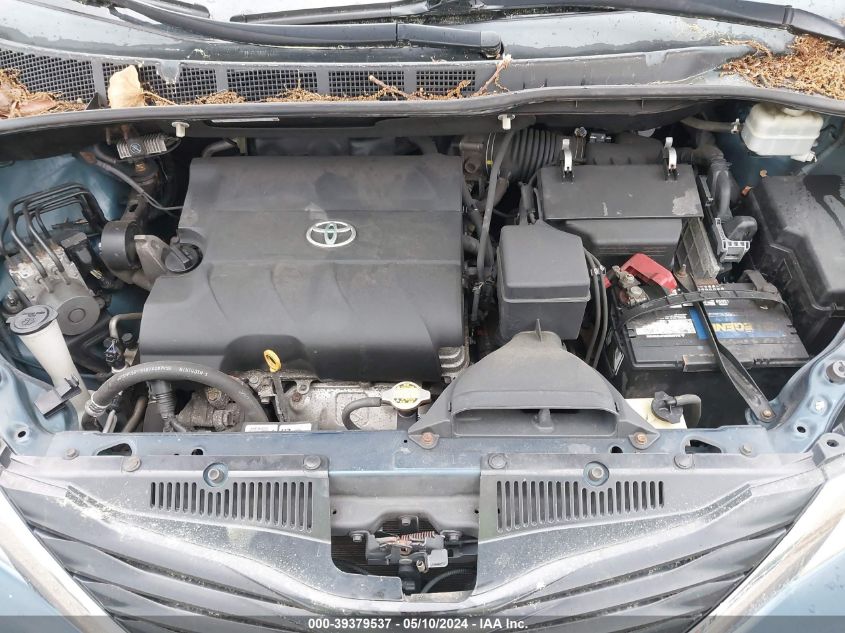 2012 Toyota Sienna Le V6 8 Passenger VIN: 5TDKK3DCXCS220076 Lot: 39379537