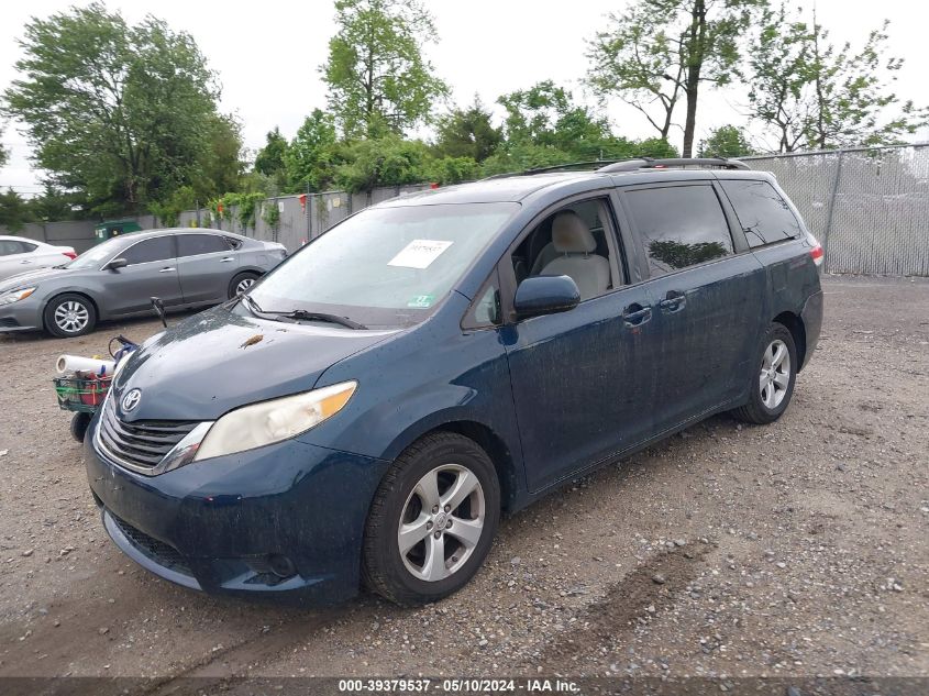 2012 Toyota Sienna Le V6 8 Passenger VIN: 5TDKK3DCXCS220076 Lot: 39379537