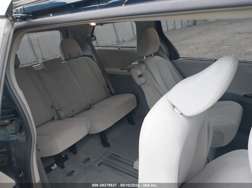 2012 Toyota Sienna Le V6 8 Passenger VIN: 5TDKK3DCXCS220076 Lot: 39379537