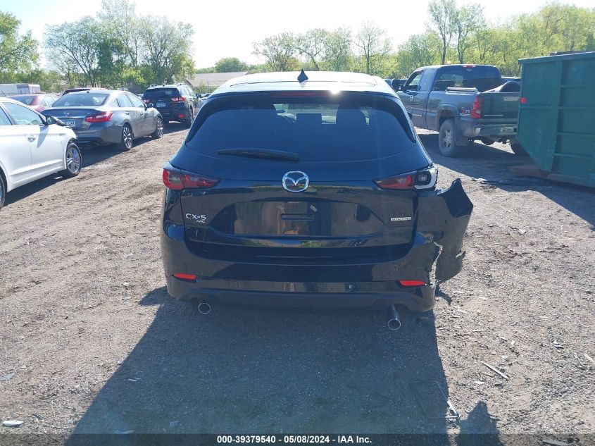 2024 Mazda Cx-5 2.5 S Select VIN: JM3KFBBL9R0409614 Lot: 39379540