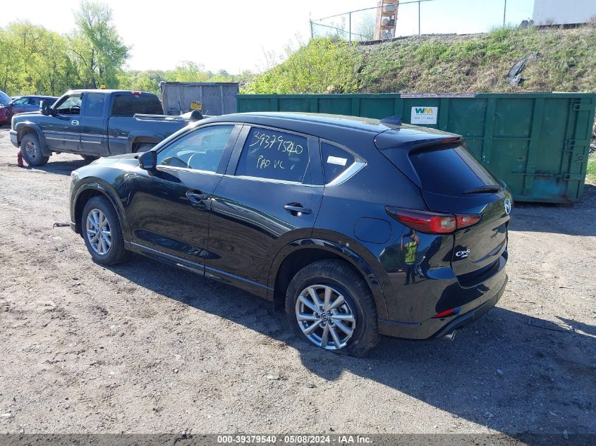 2024 Mazda Cx-5 2.5 S Select VIN: JM3KFBBL9R0409614 Lot: 39379540