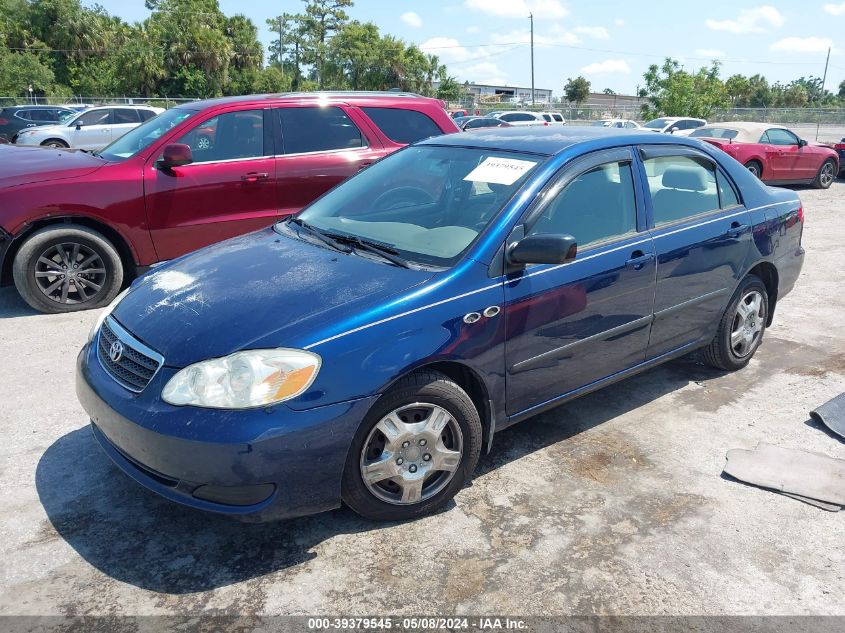 2007 Toyota Corolla Ce VIN: JTDBR32E970123010 Lot: 39379545