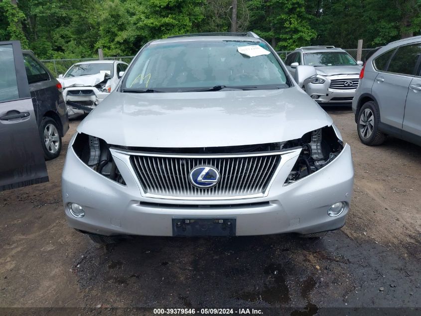2011 Lexus Rx 450H VIN: JTJBC1BAXB2045091 Lot: 39379546