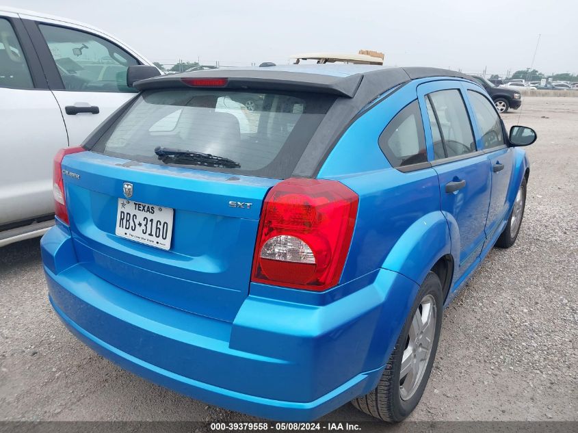 2008 Dodge Caliber Sxt VIN: 1B3HB48B48D650403 Lot: 39379558