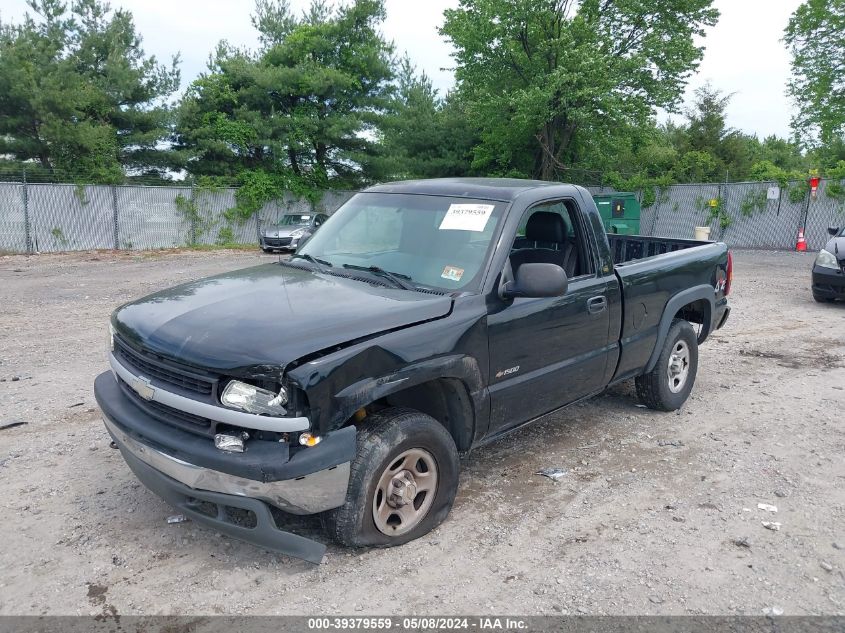 2002 Chevrolet Silverado 1500 VIN: 1GCEK14V42Z284081 Lot: 39379559