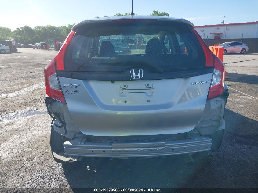 2019 Honda Fit Sport VIN: 3HGGK5H69KM727332 Lot: 39379566