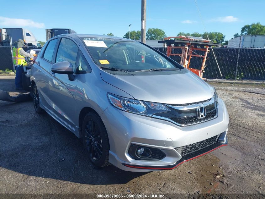 2019 Honda Fit Sport VIN: 3HGGK5H69KM727332 Lot: 39379566