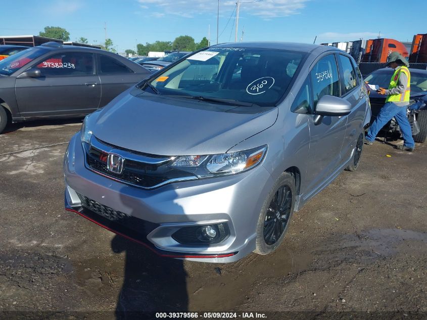 2019 Honda Fit Sport VIN: 3HGGK5H69KM727332 Lot: 39379566