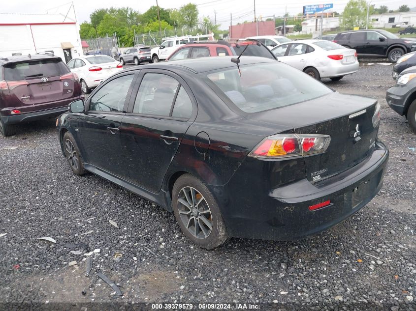 2016 Mitsubishi Lancer Se VIN: JA32V2FW9GU003501 Lot: 39379579