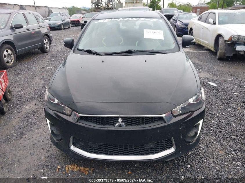 2016 Mitsubishi Lancer Se VIN: JA32V2FW9GU003501 Lot: 39379579