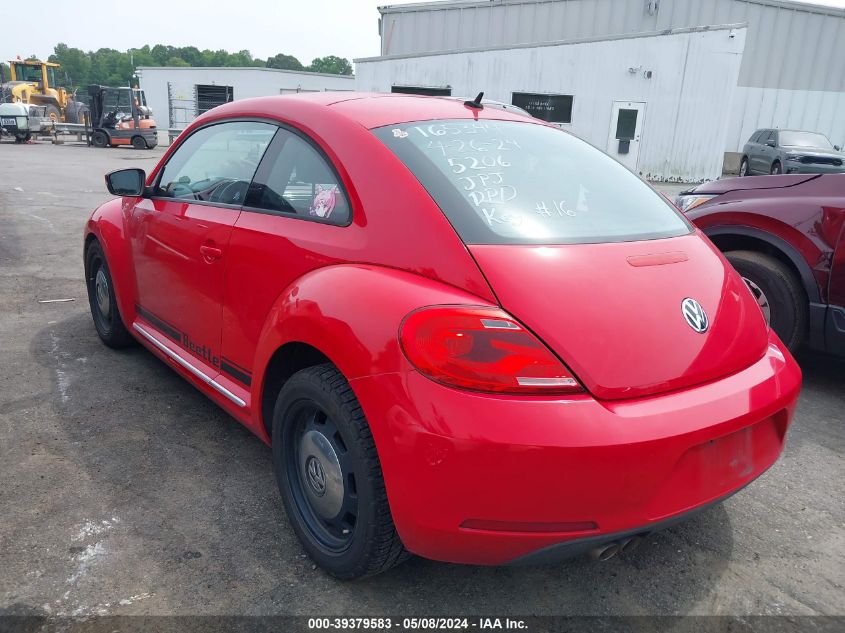 2013 Volkswagen Beetle 2.5L VIN: 3VWHP7AT6DM675206 Lot: 39379583