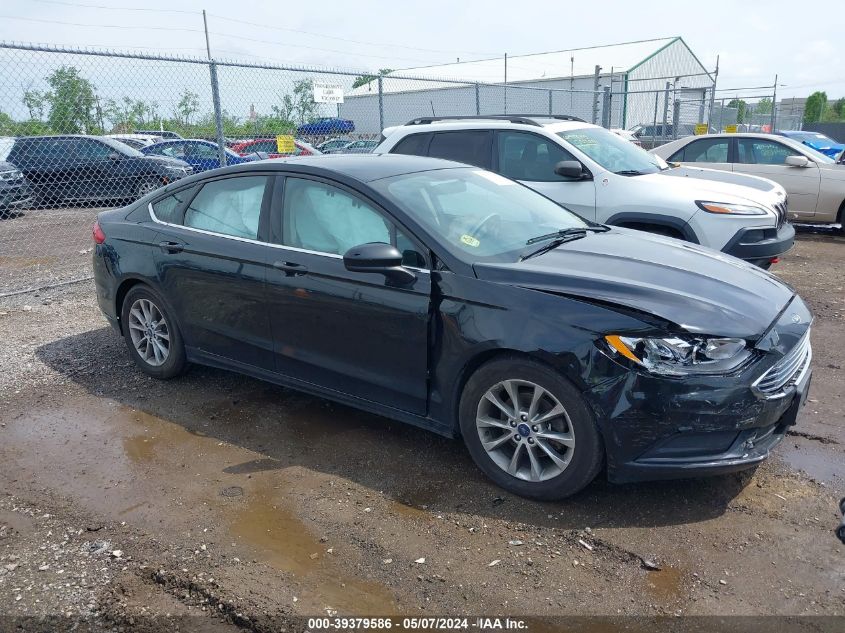 2017 Ford Fusion Se VIN: 3FA6P0H70HR362676 Lot: 39379586