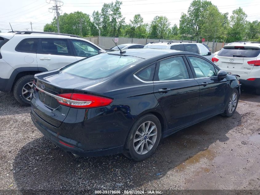 2017 Ford Fusion Se VIN: 3FA6P0H70HR362676 Lot: 39379586