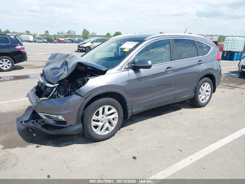 2016 Honda Cr-V Ex-L VIN: 2HKRM4H72GH680498 Lot: 39379591