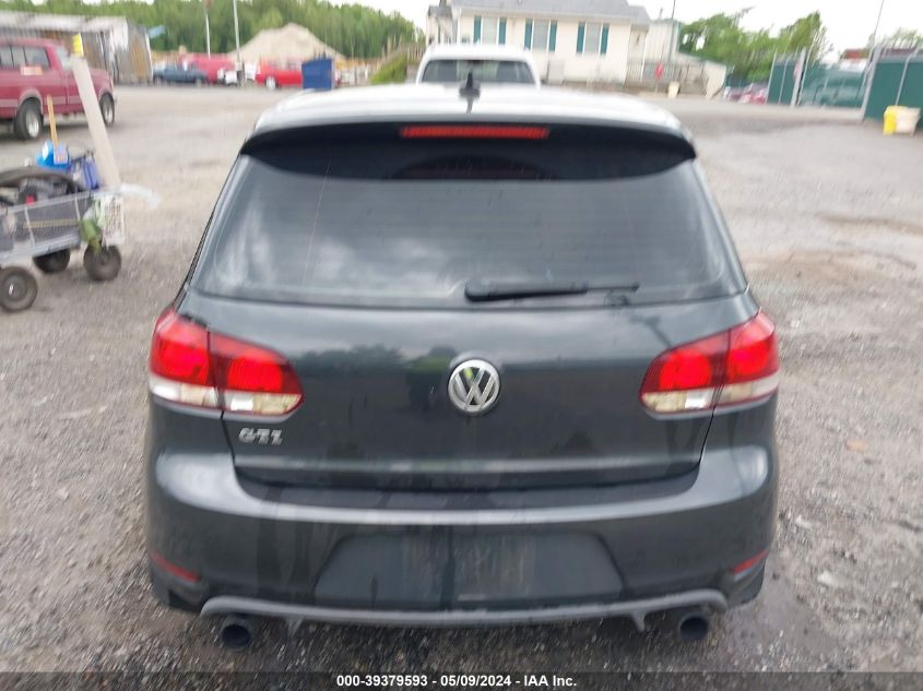 2012 Volkswagen Gti 2-Door VIN: WVWED7AJ1CW275596 Lot: 39379593