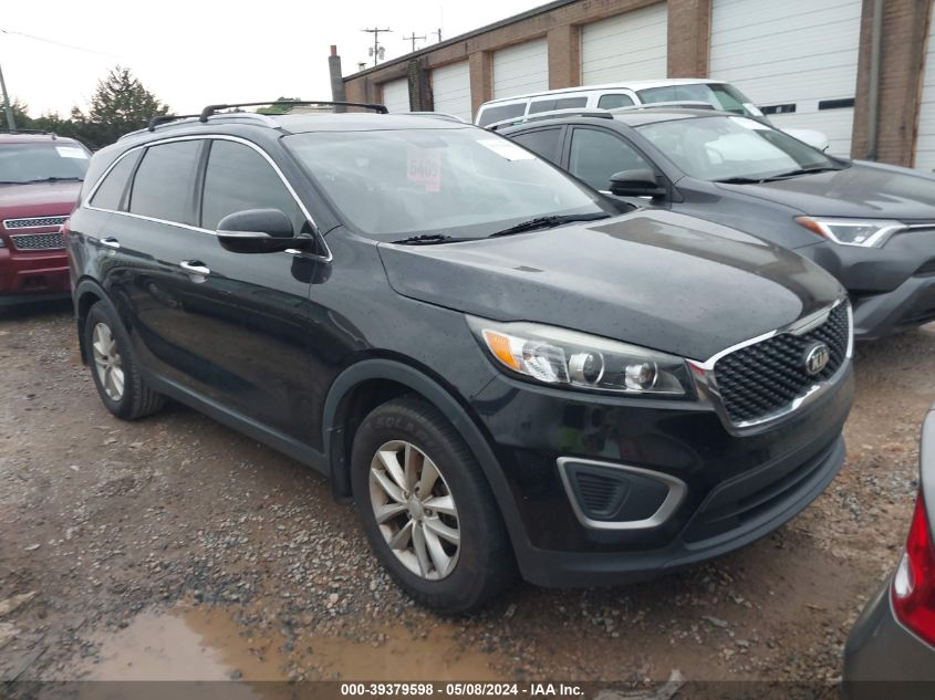 2017 KIA SORENTO 2.4L LX - 5XYPG4A37HG263411