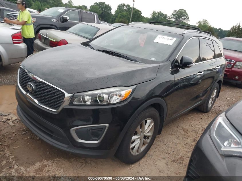 2017 Kia Sorento 2.4L Lx VIN: 5XYPG4A37HG263411 Lot: 39379598