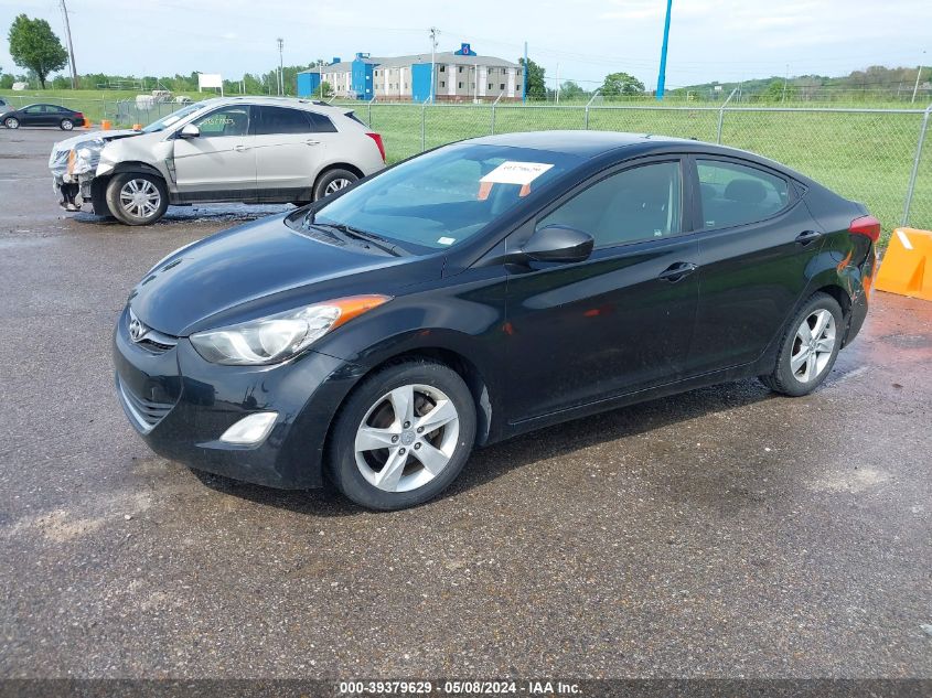 2012 Hyundai Elantra Gls (Ulsan Plant) VIN: KMHDH4AE1CU207923 Lot: 39379629