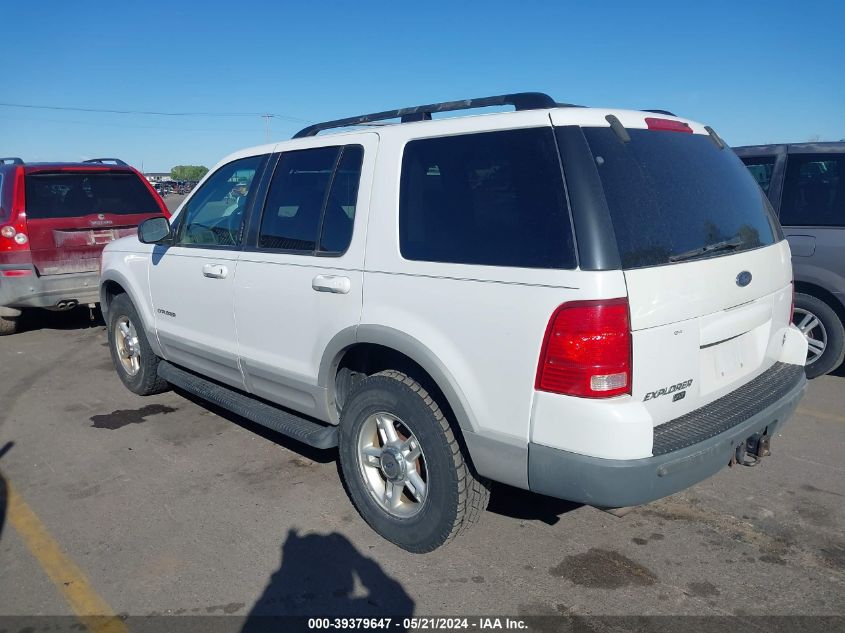 2002 Ford Explorer Xlt VIN: 1FMDU73W02ZA69845 Lot: 39379647