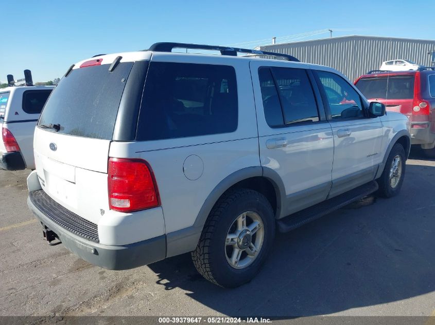 2002 Ford Explorer Xlt VIN: 1FMDU73W02ZA69845 Lot: 39379647