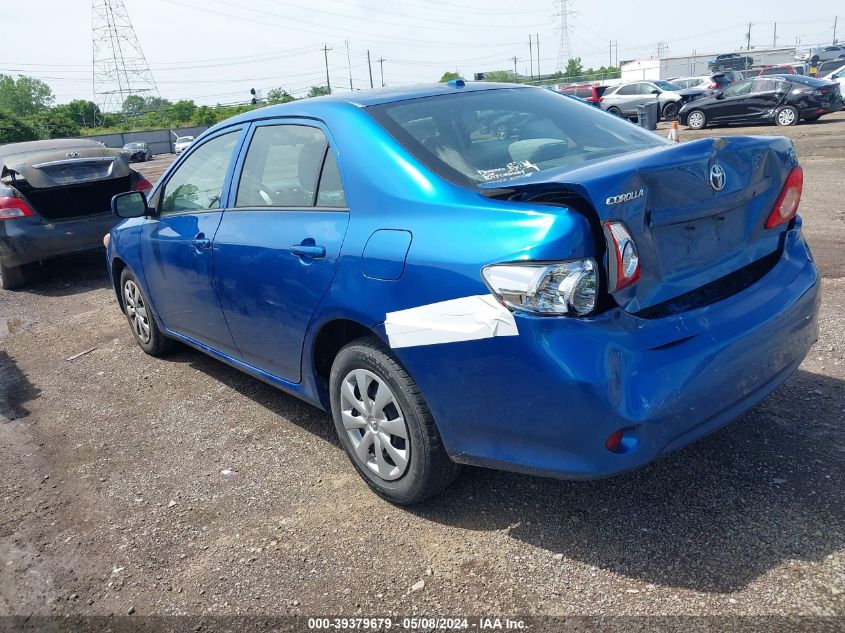 2010 Toyota Corolla Le VIN: 2T1BU4EE3AC380287 Lot: 39379679