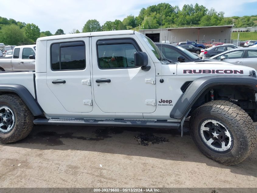 2020 Jeep Gladiator Rubicon 4X4 VIN: 1C6JJTBGXLL164654 Lot: 39379680