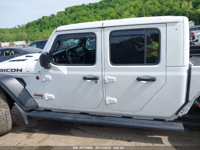 2020 Jeep Gladiator Rubicon 4X4 VIN: 1C6JJTBGXLL164654 Lot: 39379680