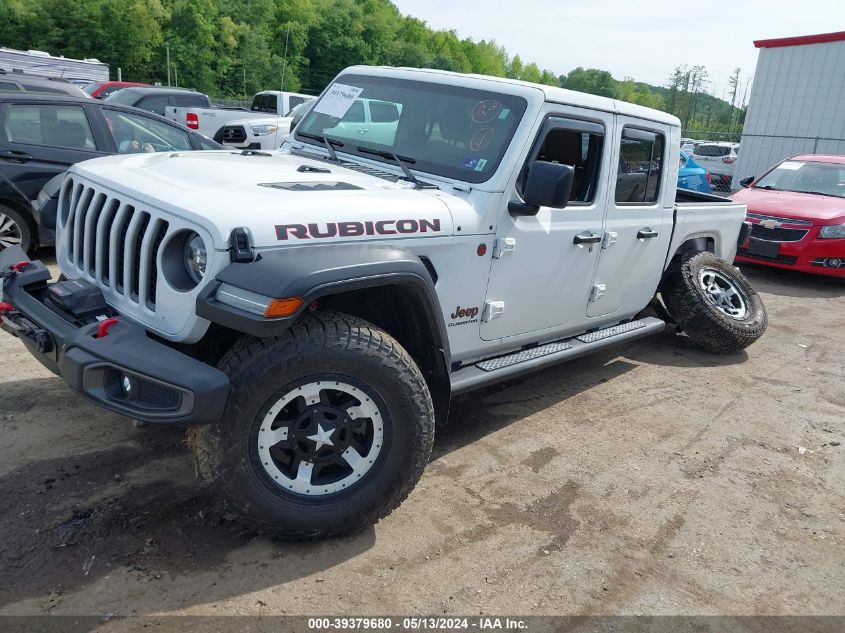 2020 Jeep Gladiator Rubicon 4X4 VIN: 1C6JJTBGXLL164654 Lot: 39379680