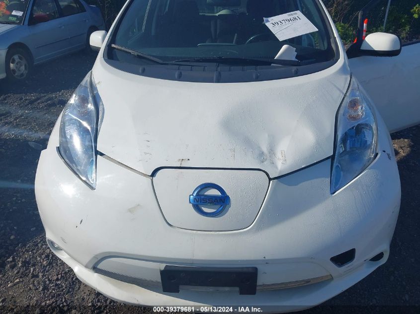 2013 Nissan Leaf S VIN: 1N4AZ0CPXDC410379 Lot: 39379681