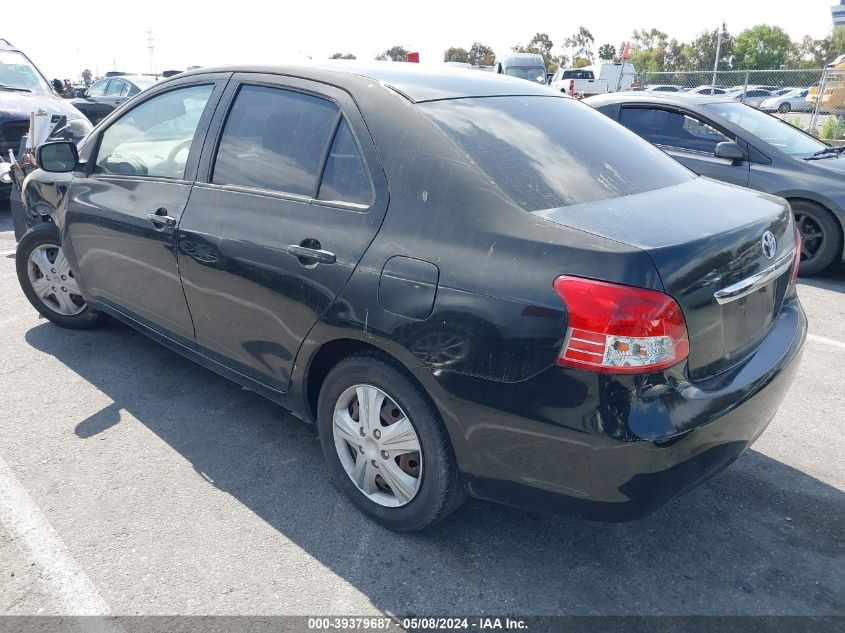 2008 Toyota Yaris VIN: JTDBT923681236962 Lot: 39379687