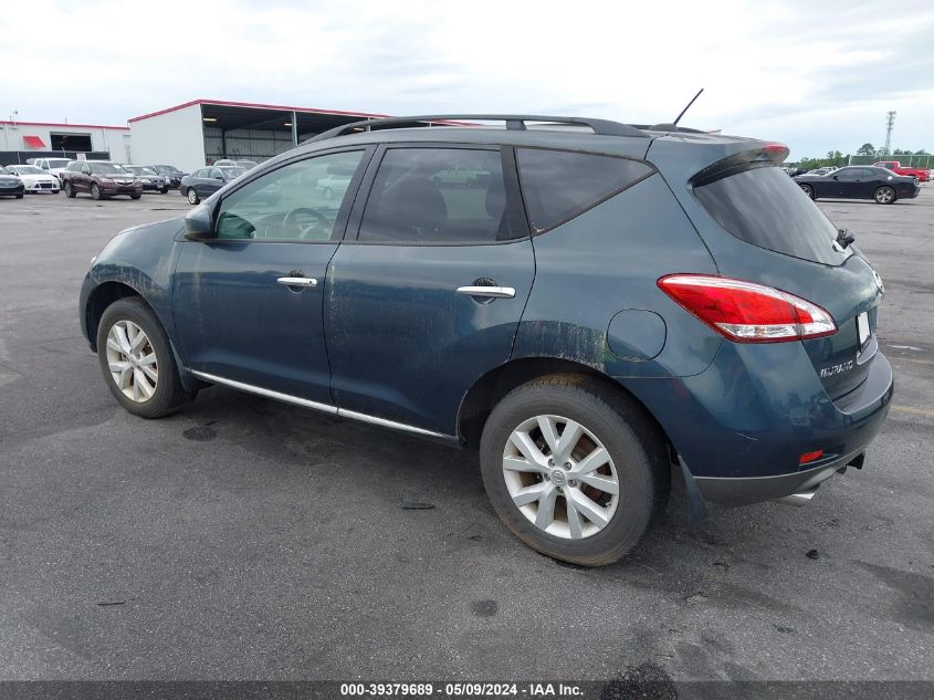 2011 Nissan Murano Sv VIN: JN8AZ1MU3BW065006 Lot: 39379689