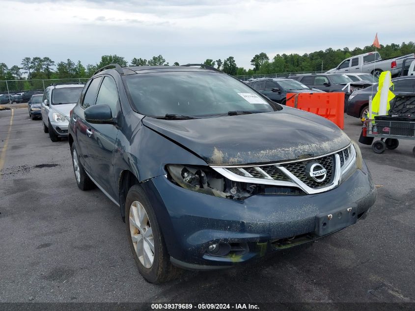 2011 Nissan Murano Sv VIN: JN8AZ1MU3BW065006 Lot: 39379689