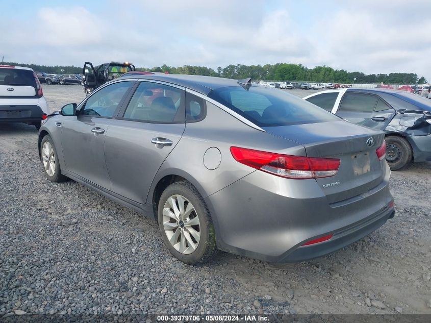 2017 Kia Optima Lx VIN: 5XXGT4L35HG133205 Lot: 39379706