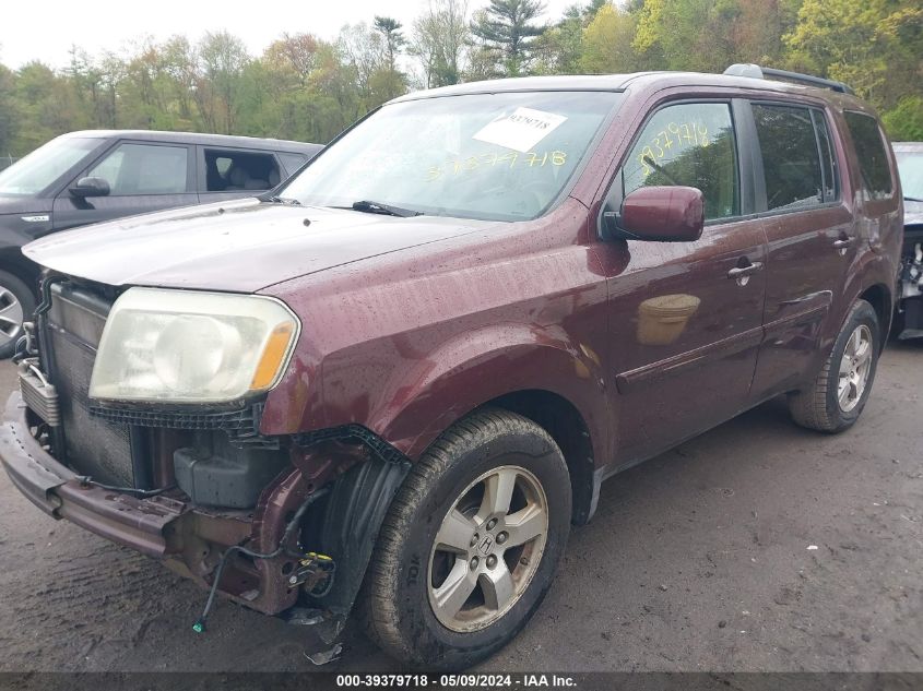 2009 Honda Pilot Ex-L VIN: 5FNYF48629B012733 Lot: 39379718