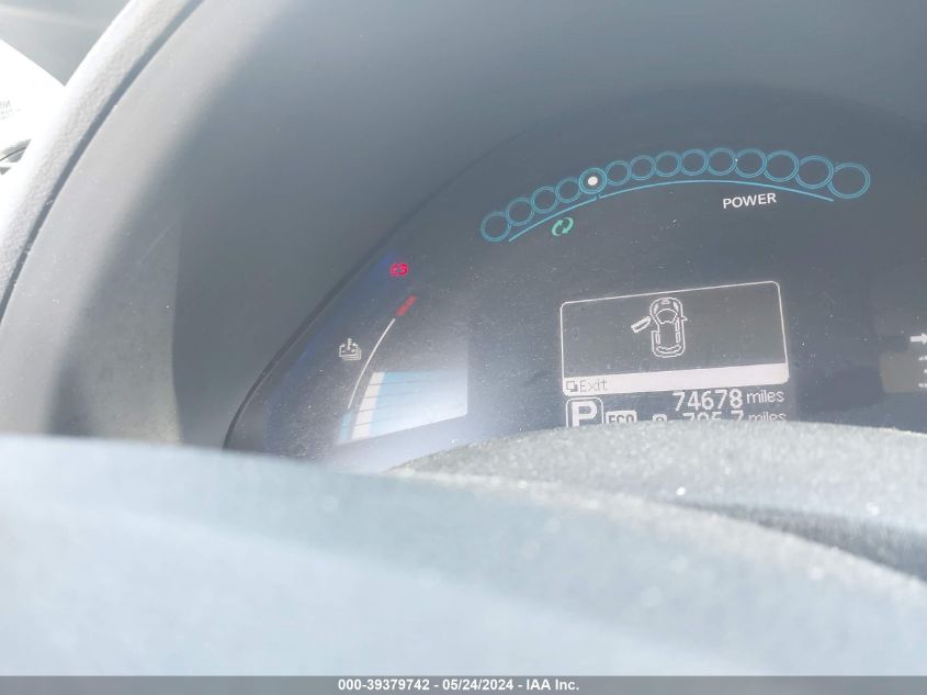 2013 NISSAN LEAF S/SV/SL - 1N4AZ0CP8DC410753
