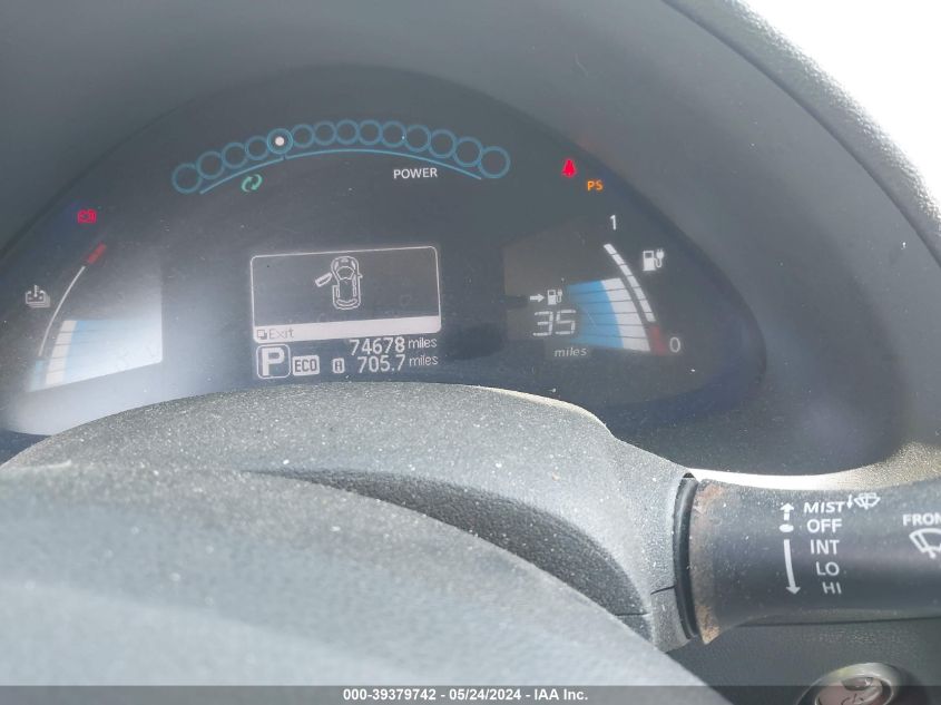2013 NISSAN LEAF S/SV/SL - 1N4AZ0CP8DC410753