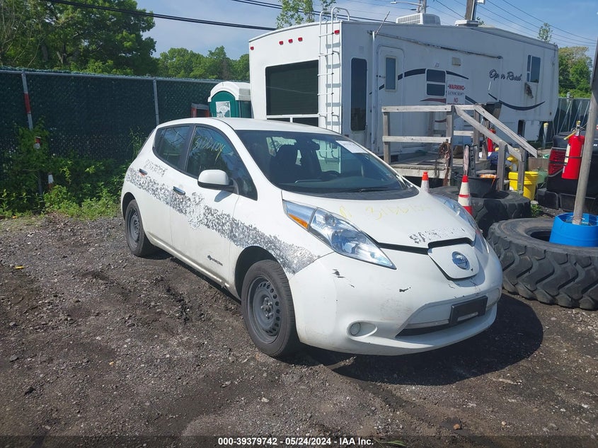 2013 Nissan Leaf S VIN: 1N4AZ0CP8DC410753 Lot: 39379742