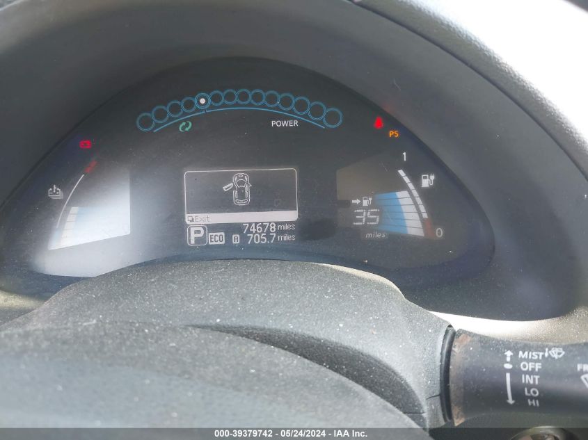 2013 NISSAN LEAF S/SV/SL - 1N4AZ0CP8DC410753