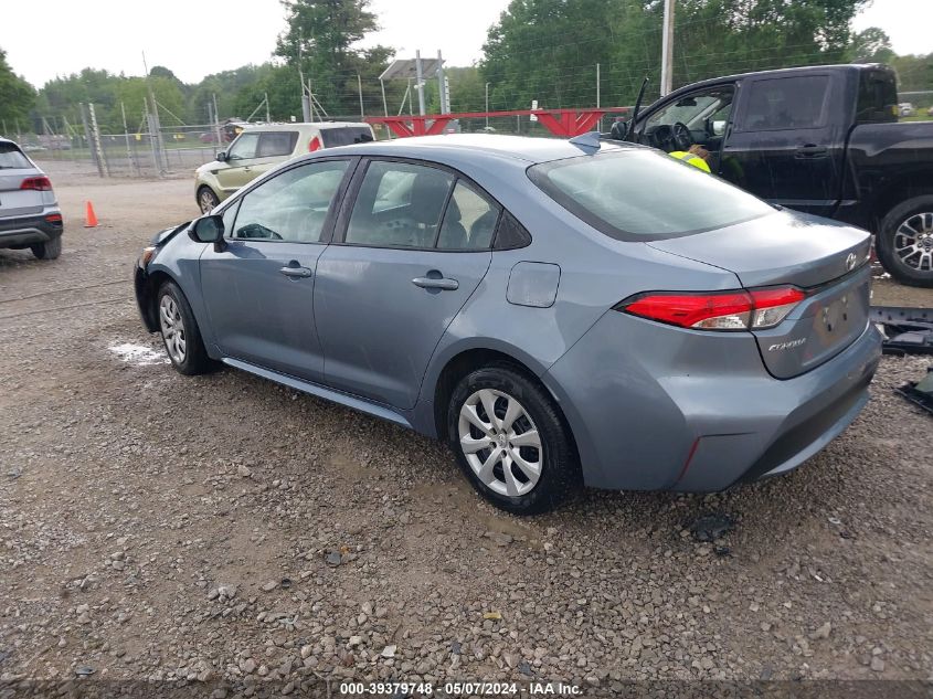 2022 Toyota Corolla Le VIN: 5YFEPMAE4NP309308 Lot: 39379748