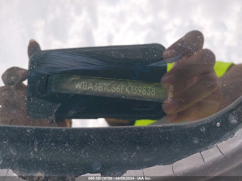 2015 BMW 320I VIN: WBA3B1C56FK139838 Lot: 39379750