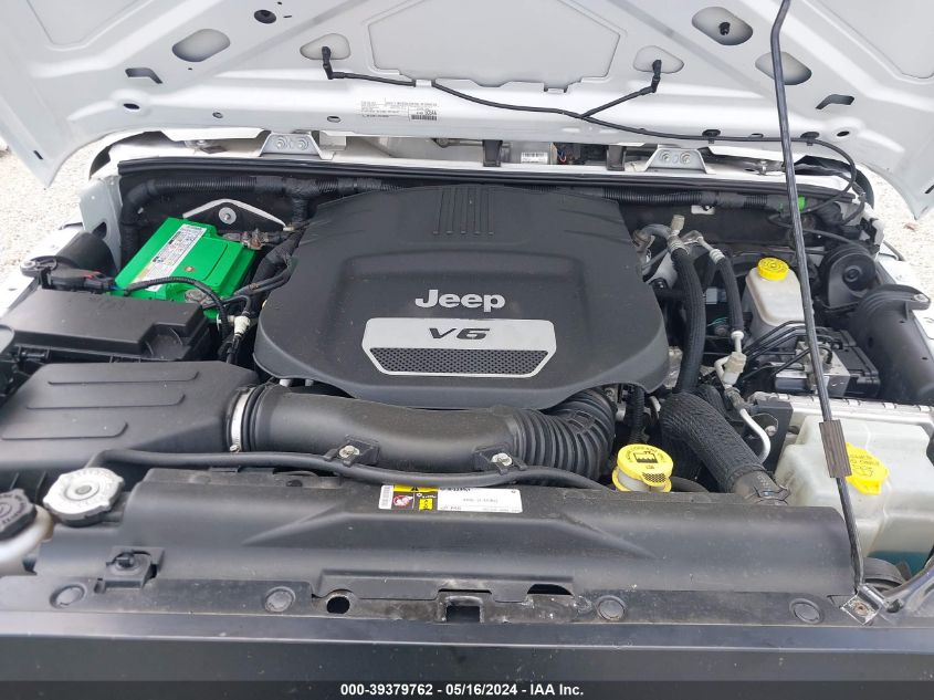 2016 Jeep Wrangler Unlimited Sport VIN: 1C4BJWDGXGL142459 Lot: 39379762