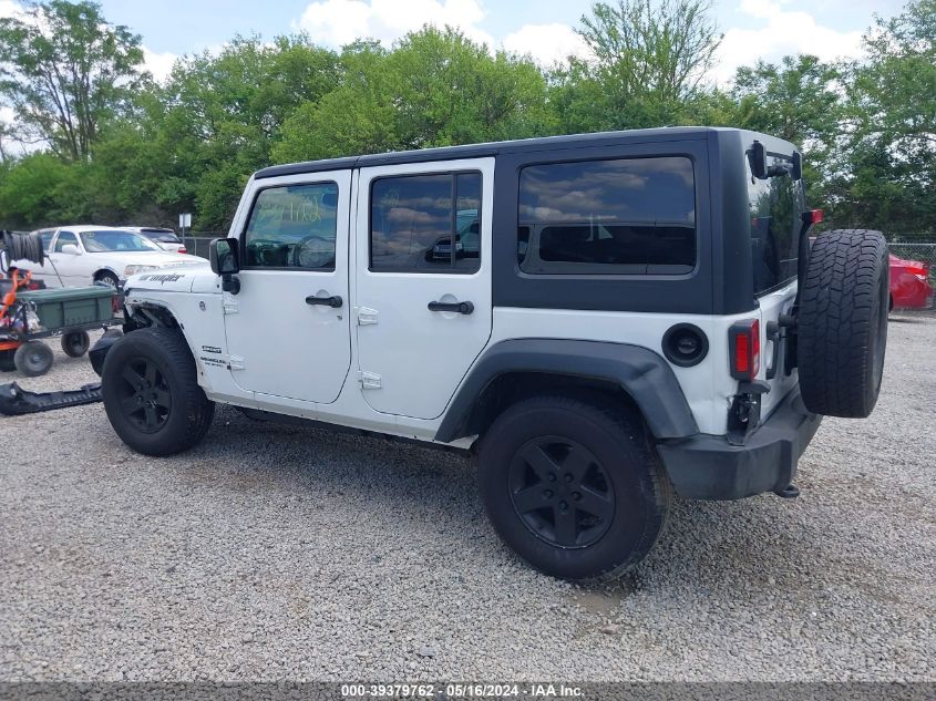 2016 Jeep Wrangler Unlimited Sport VIN: 1C4BJWDGXGL142459 Lot: 39379762