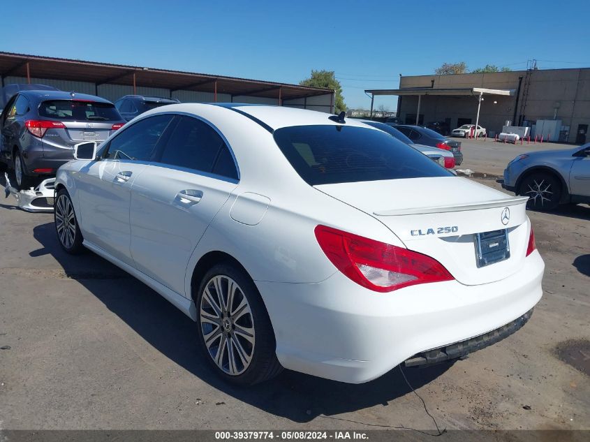 2018 Mercedes-Benz Cla 250 VIN: WDDSJ4EB6JN683341 Lot: 39379774