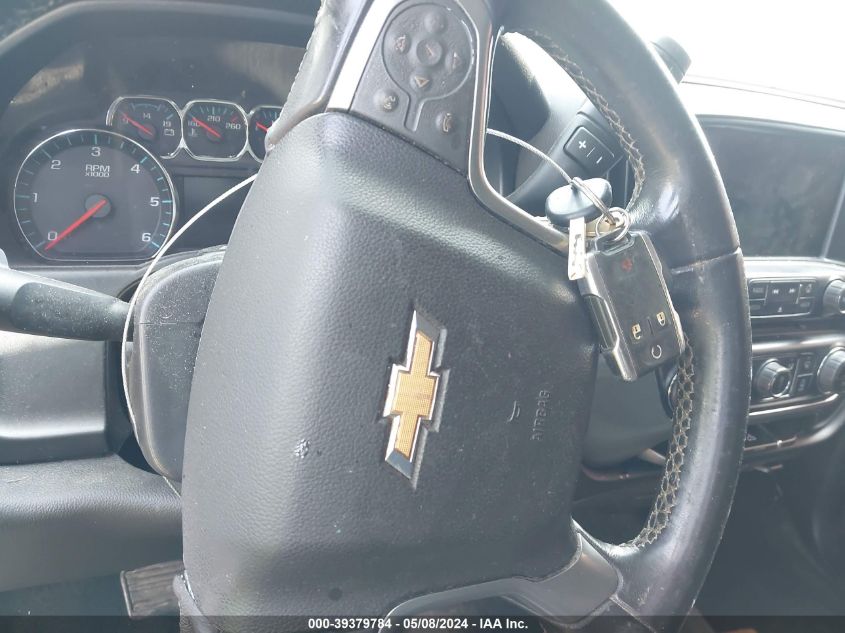 VIN 3GCPCREH4HG267593 2017 CHEVROLET SILVERADO 1500 1LT