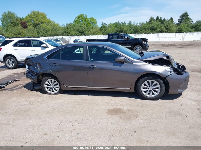 2016 Toyota Camry Le VIN: 4T4BF1FK7GR578171 Lot: 39379785