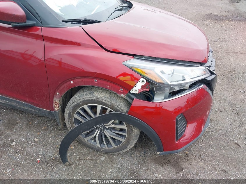 2022 NISSAN KICKS SV XTRONIC CVT - 3N1CP5CV7NL503275