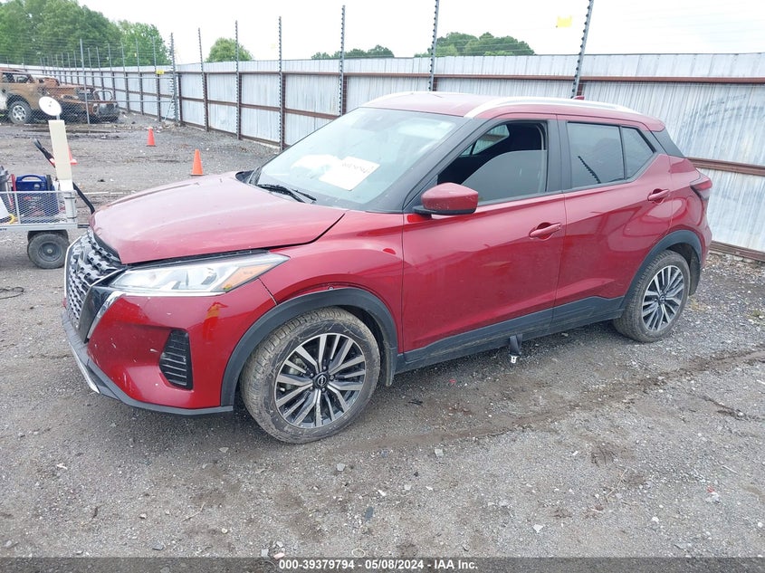 2022 NISSAN KICKS SV XTRONIC CVT - 3N1CP5CV7NL503275