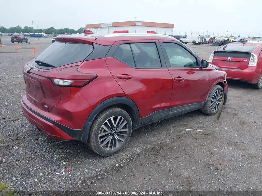 2022 NISSAN KICKS SV XTRONIC CVT - 3N1CP5CV7NL503275