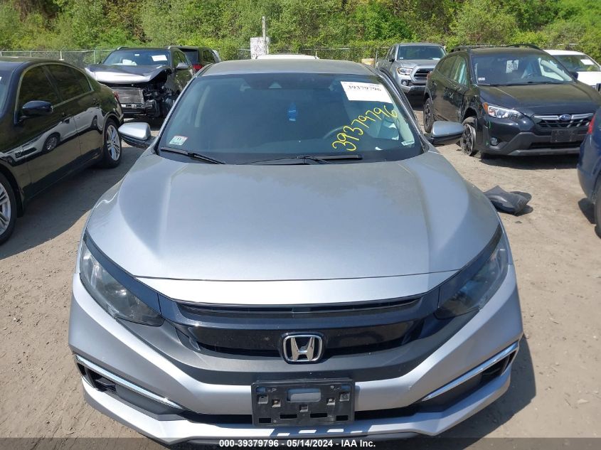 2019 Honda Civic Lx VIN: 2HGFC2F66KH572473 Lot: 39379796